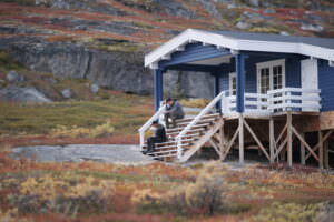 Weekendophold / 2 nætter & Sejlads (Blå hytte)